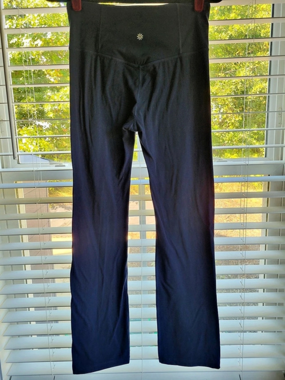Athleta Elation High Rise Leggings in Navy Size Medium
